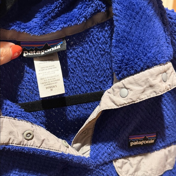 Patagonia Blue Fleece Pullover - Picture 2 of 3